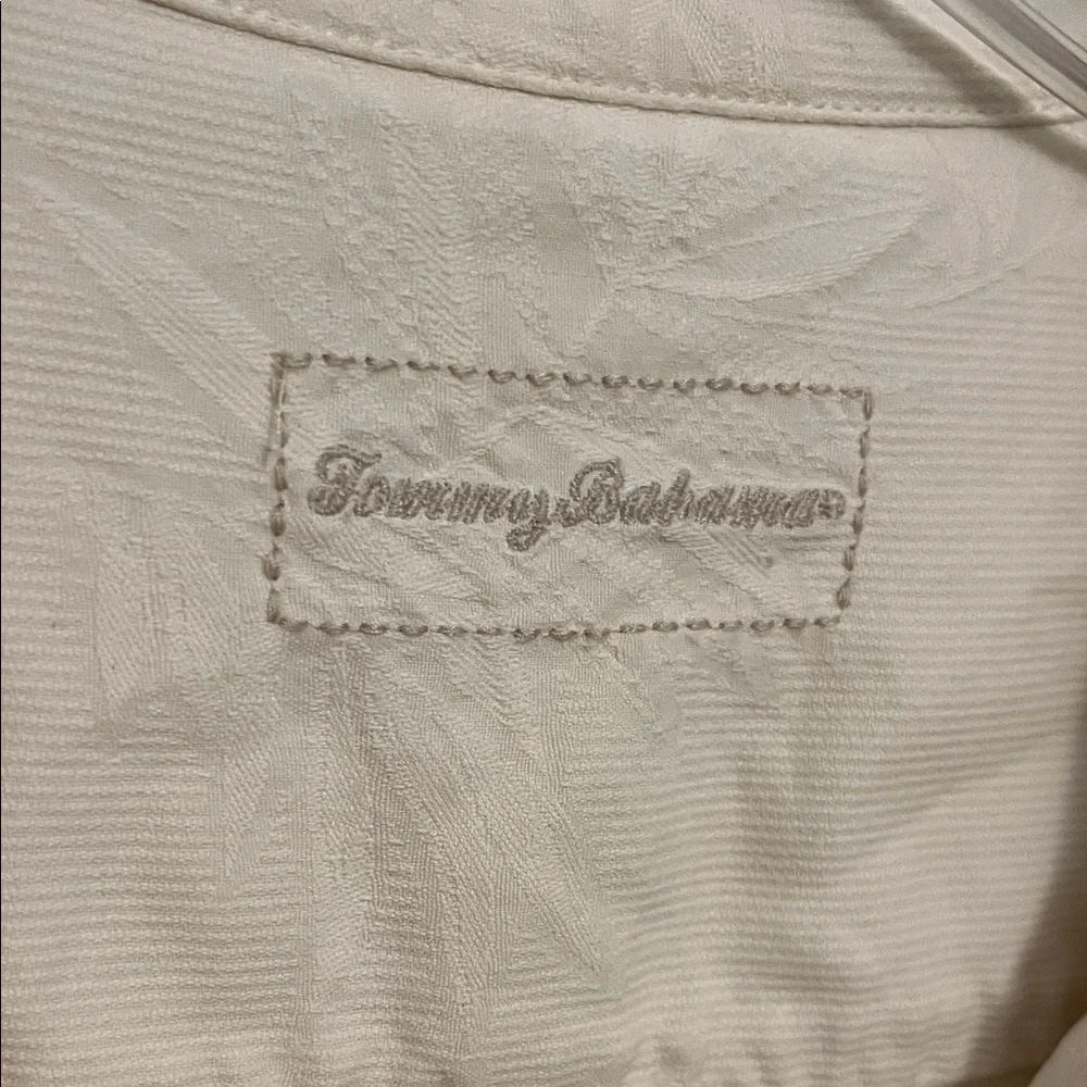 Tommy Bahama Beige Short Sleeve Shirt - Picture 4 of 7